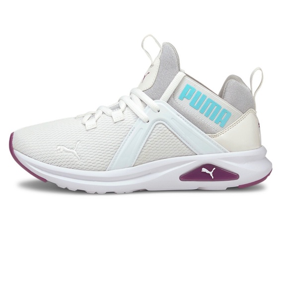 Puma Other - Authentic PUMA Enzo 2 Sparkle JR Boy Girl shoes US 7C NEW W/ Box Softfoam+ White